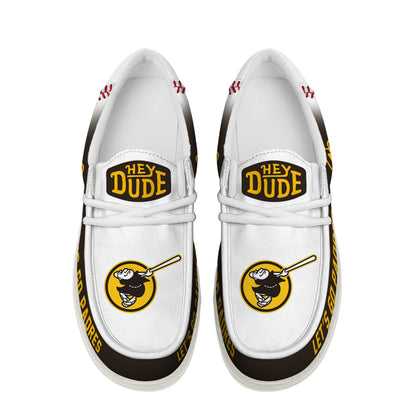 [FLASH SALE] NEW CUSTOMIZED MLB18 SD PADRES LOAFER SHOES
