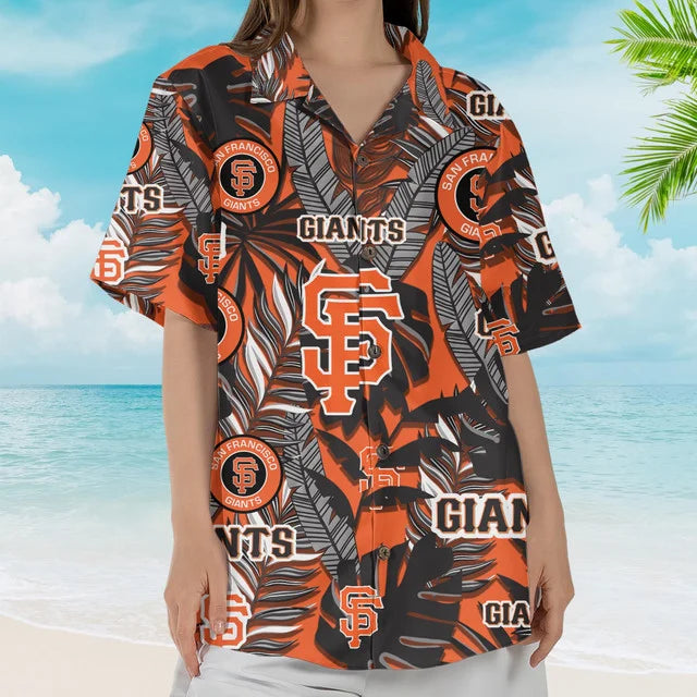[FLASH SALE] NEW CUSTOMIZED MLB06 SFG SAN FRANCISCO GIANTS UNISEX HAWAIIAN SHIRT
