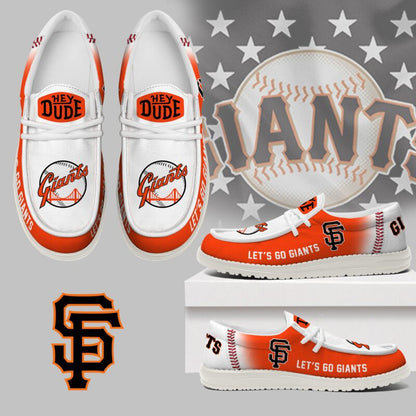 [FLASH SALE] NEW CUSTOMIZED MLB06 SF GIANTS LOAFER SHOES