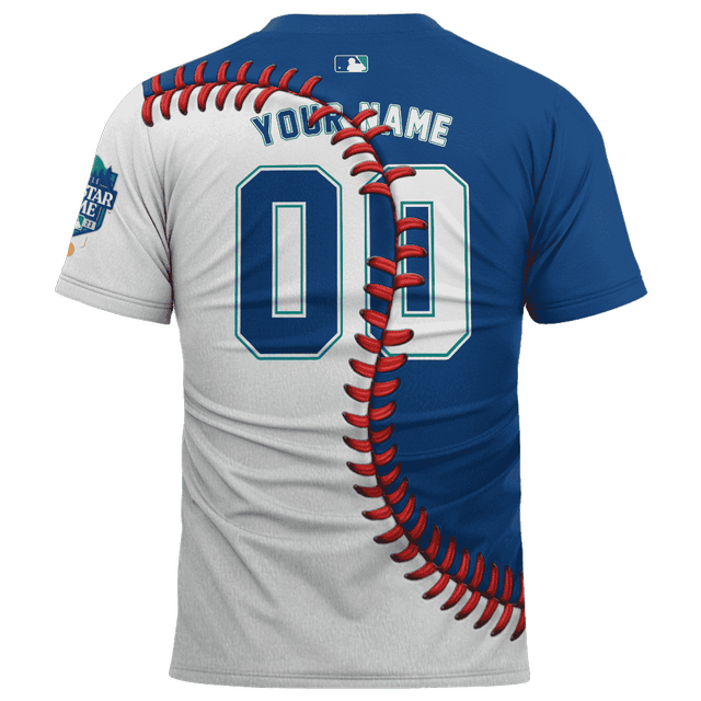 [FLASH SALE] NEW CUSTOMIZED MLB14 SMS SEATTLE MARINERS BASEBALL JERSEY
