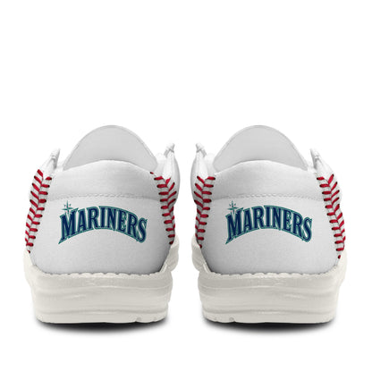 [FLASH SALE] NEW CUSTOMIZED MLB14 ST MARINERS LOAFER SHOES