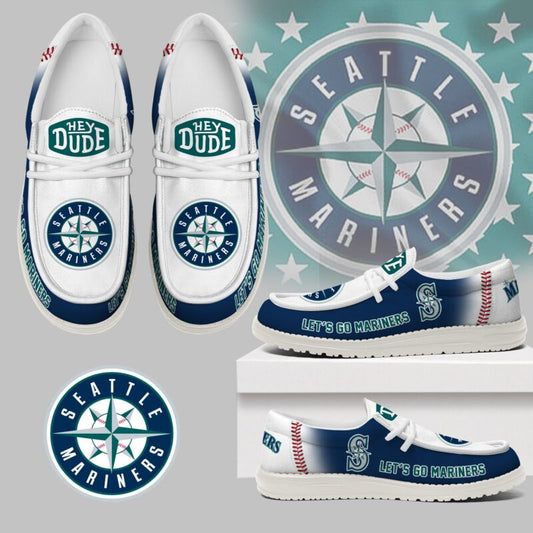 [FLASH SALE] NEW CUSTOMIZED MLB14 ST MARINERS LOAFER SHOES