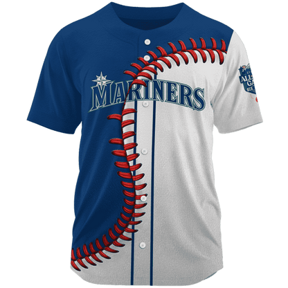 [FLASH SALE] NEW CUSTOMIZED MLB14 SMS SEATTLE MARINERS BASEBALL JERSEY