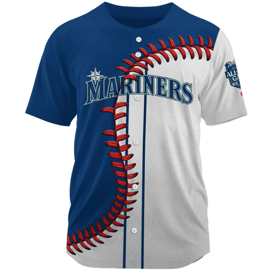 [FLASH SALE] NEW CUSTOMIZED MLB14 SMS SEATTLE MARINERS BASEBALL JERSEY