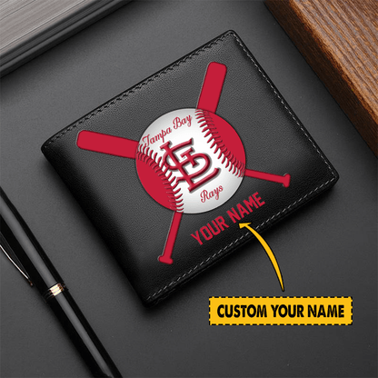[FLASH SALE] NEW CUSTOMIZED MLB24 SL CARDINALS LEATHER WALLET