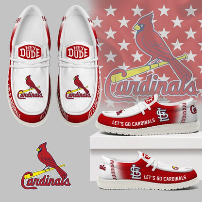 [FLASH SALE] NEW CUSTOMIZED MLB24 SL CARDINALS LOAFER SHOES
