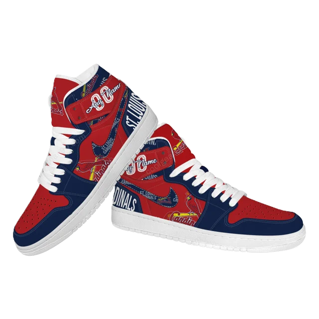 [FLASH SALE] NEW CUSTOMIZED MLB24 SL CARDINALS AIR JORDAN SNEAKERS
