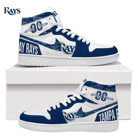[FLASH SALE] NEW CUSTOMIZED MLB21 TB RAYS AIR JORDAN SNEAKERS