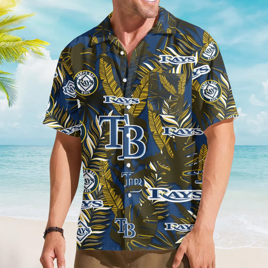 [FLASH SALE] NEW CUSTOMIZED MLB21 TBR TAMPA BAY RAYS UNISEX HAWAIIAN SHIRT