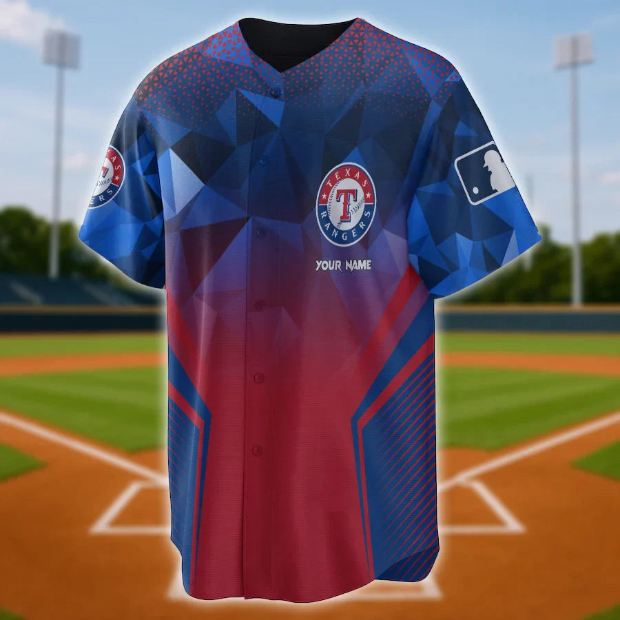 [FLASH SALE] NEW CUSTOMIZED MLB08 TX RANGERS BASEBALL JERSEY