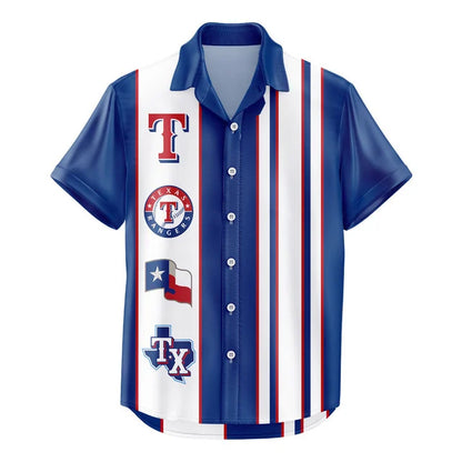 [FLASH SALE] NEW CUSTOMIZED MLB08 TRS TEXAS RANGERS UNISEX HAWAIIAN SHIRT