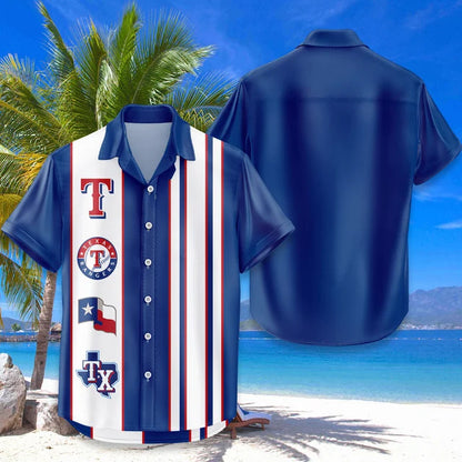 [FLASH SALE] NEW CUSTOMIZED MLB08 TRS TEXAS RANGERS UNISEX HAWAIIAN SHIRT