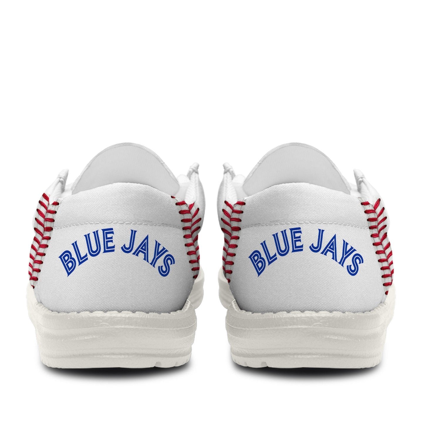 [FLASH SALE] NEW CUSTOMIZED MLB12 TR BLUE JAYS LOAFER SHOES