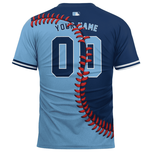 [FLASH SALE] NEW CUSTOMIZED MLB12 TBJ TORONTO BLUE JAYS BASEBALL JERSEY