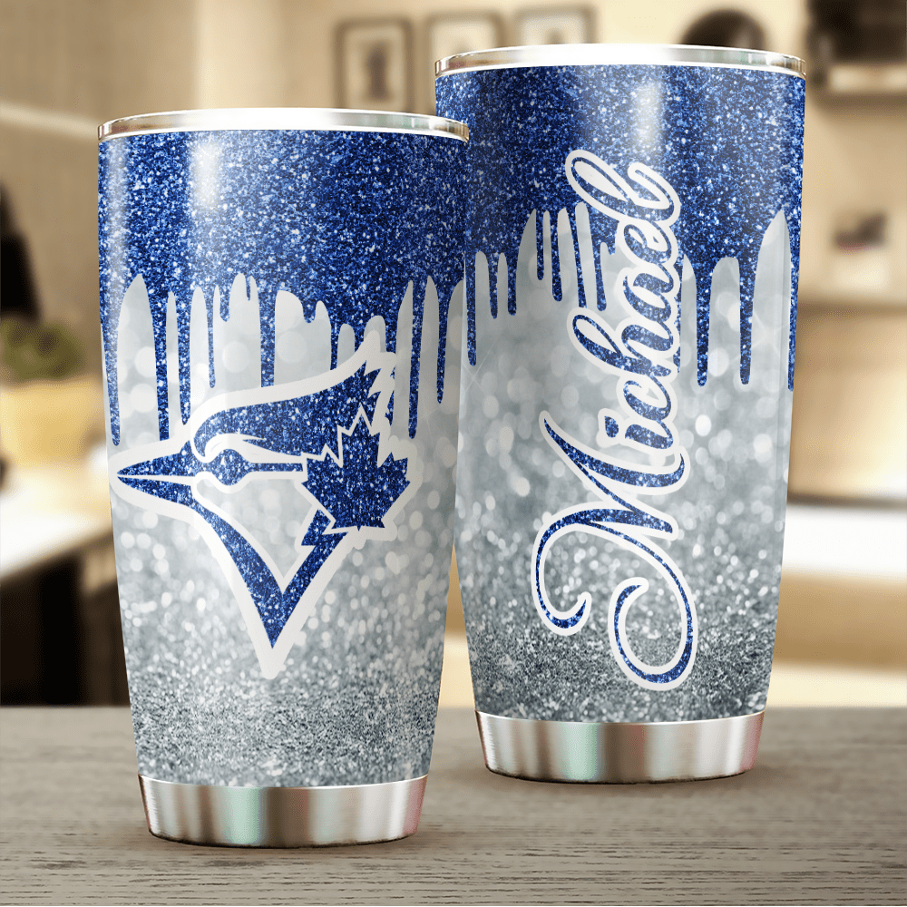[FLASH SALE] NEW CUSTOMIZED MLB12 TR BLUE JAYS TUMBLER CUP