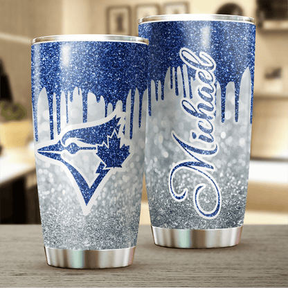 [FLASH SALE] NEW CUSTOMIZED MLB12 TR BLUE JAYS TUMBLER CUP