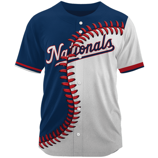 [FLASH SALE] NEW CUSTOMIZED MLB28 WNS WASHINGTON NATIONALS BASEBALL JERSEY