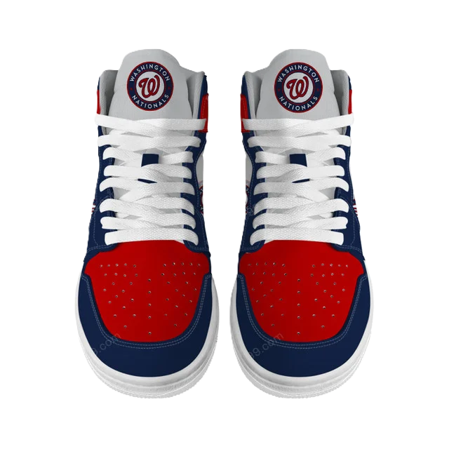 [FLASH SALE] NEW CUSTOMIZED MLB28 WA NATIONALS AIR JORDAN SNEAKERS